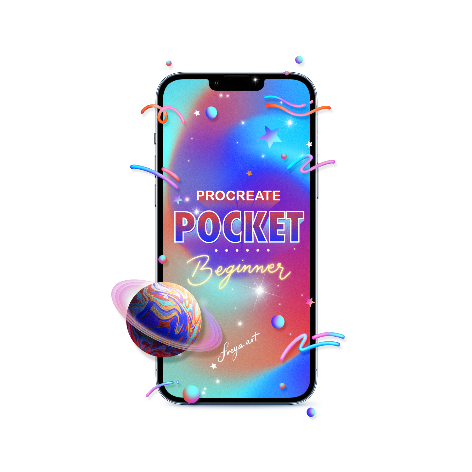 2024 Procreate Pocket Beginners Pocket Beginner for Procreate