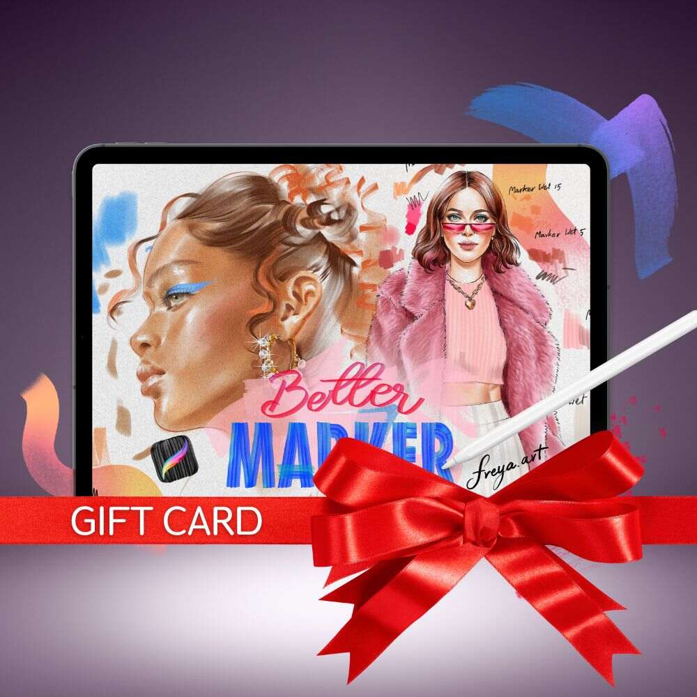 Better Marker π Buy As A Gift: Freya's Better Marker Brush Set