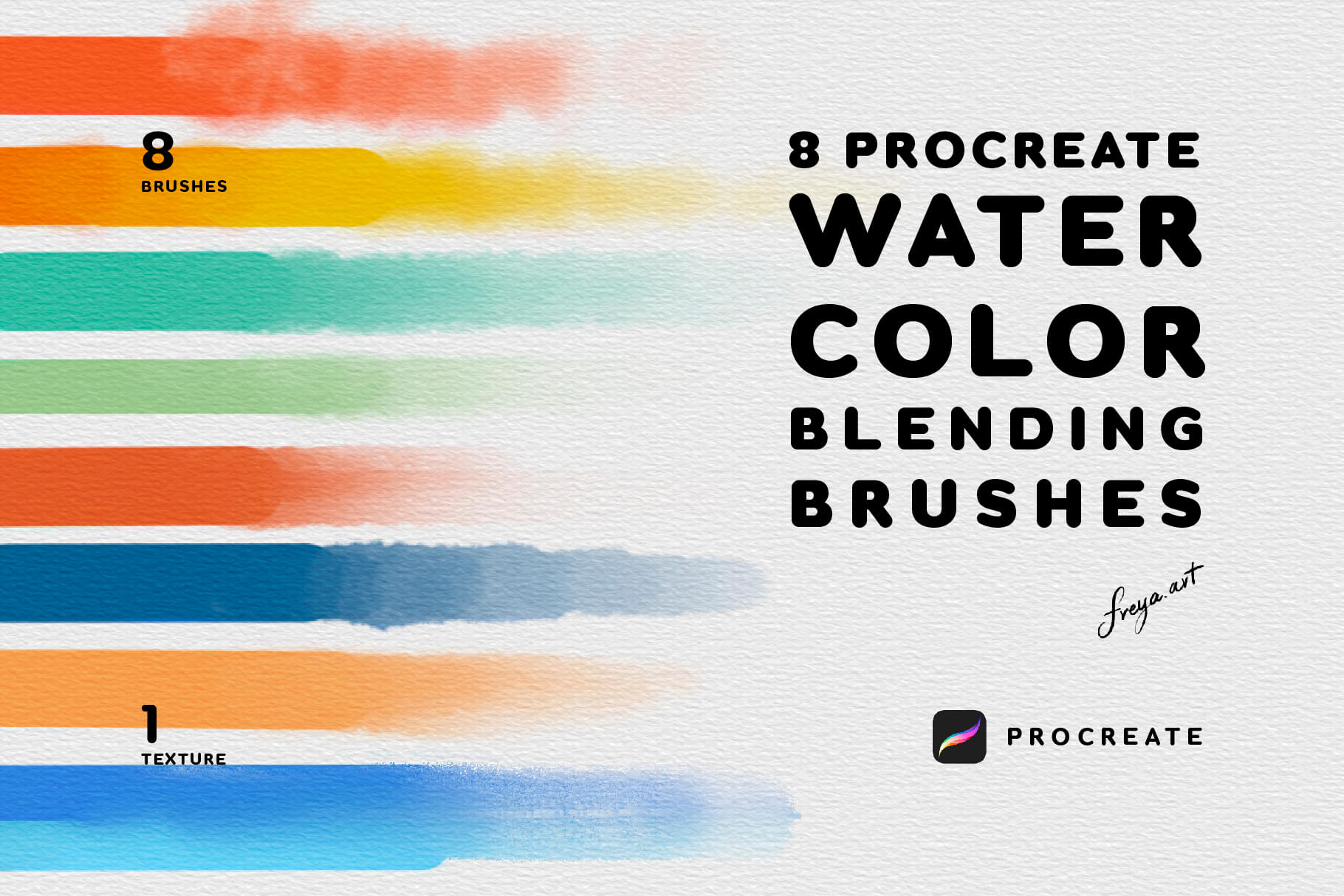 Blending Brush Procreate | 8 Procreate Watercolor Blending Brushes Procreate Procreate Procreate