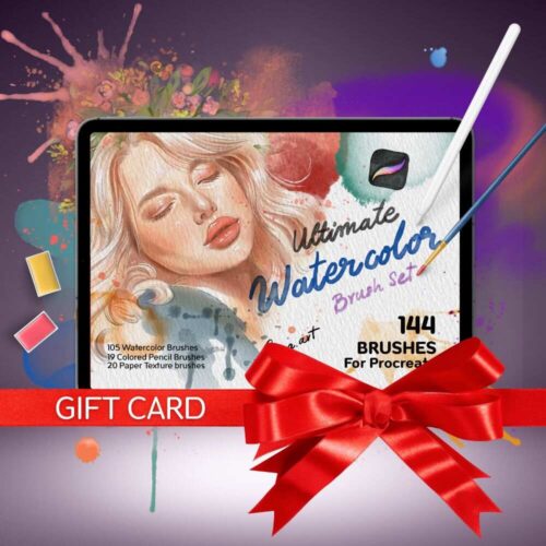🎁 Buy As A Gift: The Ultimate Watercolor Brush set