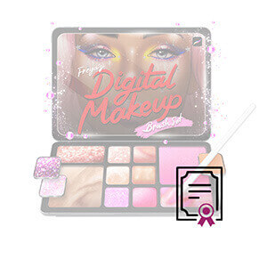 Commercial license for Freya's Digital Makeup Brushset