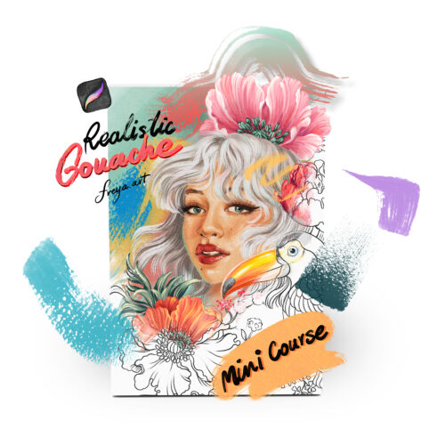 Realistic Gouache Foundation Course