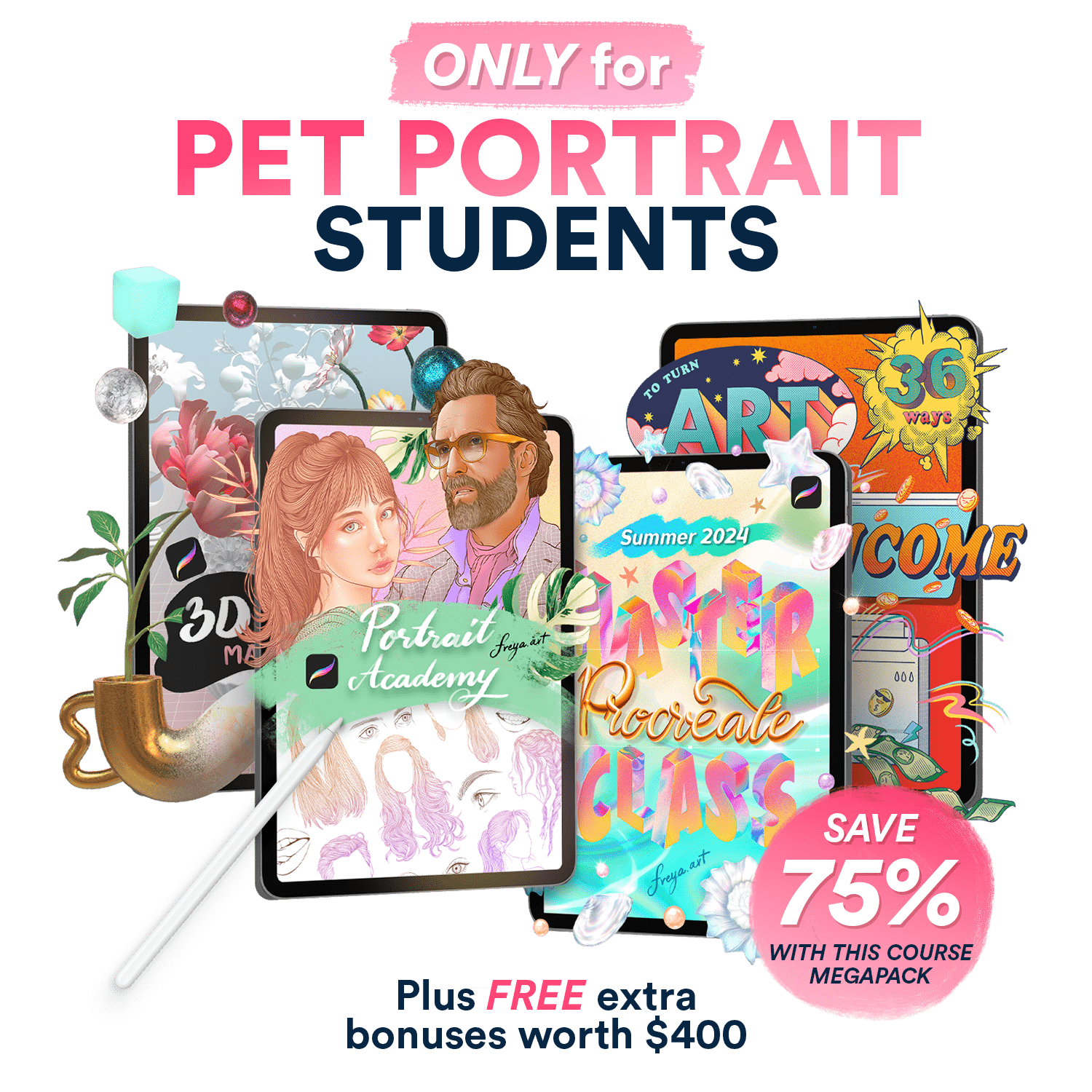 Special Pet Portrait Bundle