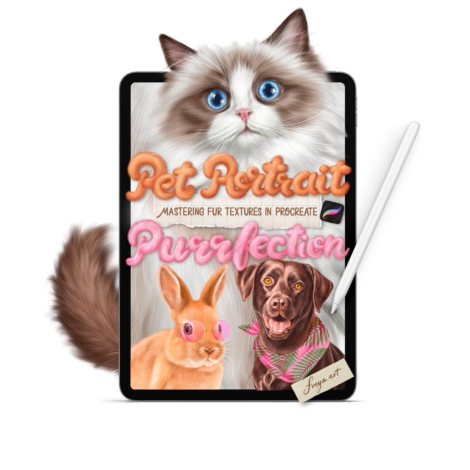 Pet Portrait Purrfection Hero image - portrait 1-1 Pet Portrait Purrfection