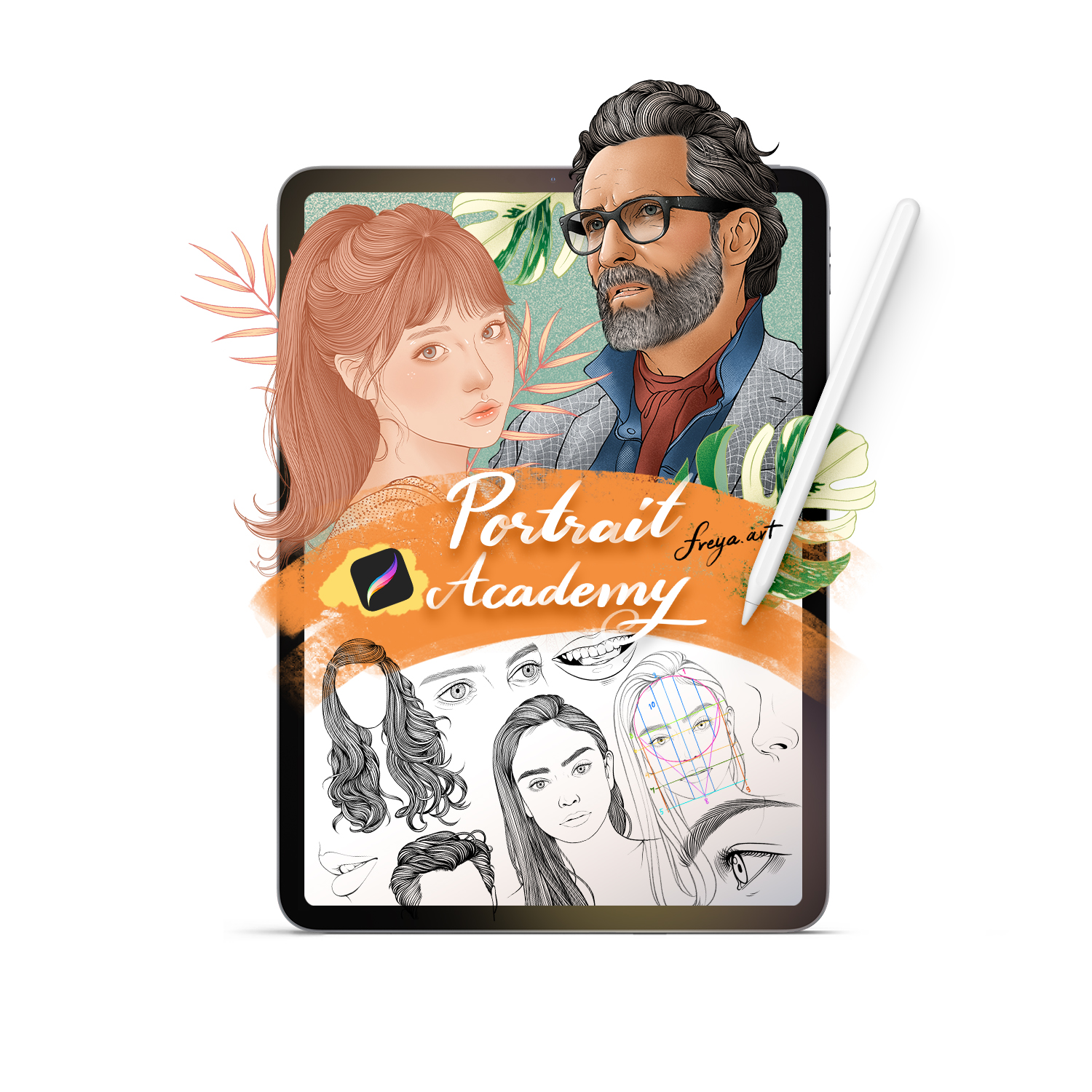 Procreate Portrait Academy (Lifetime access)- Special offer
