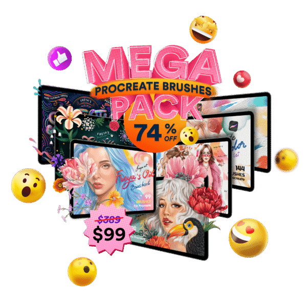 The World Emoji Day Brushes Mega Pack