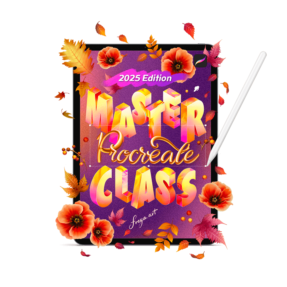 Procreate Masterclass 2025 (Lifetime Access)