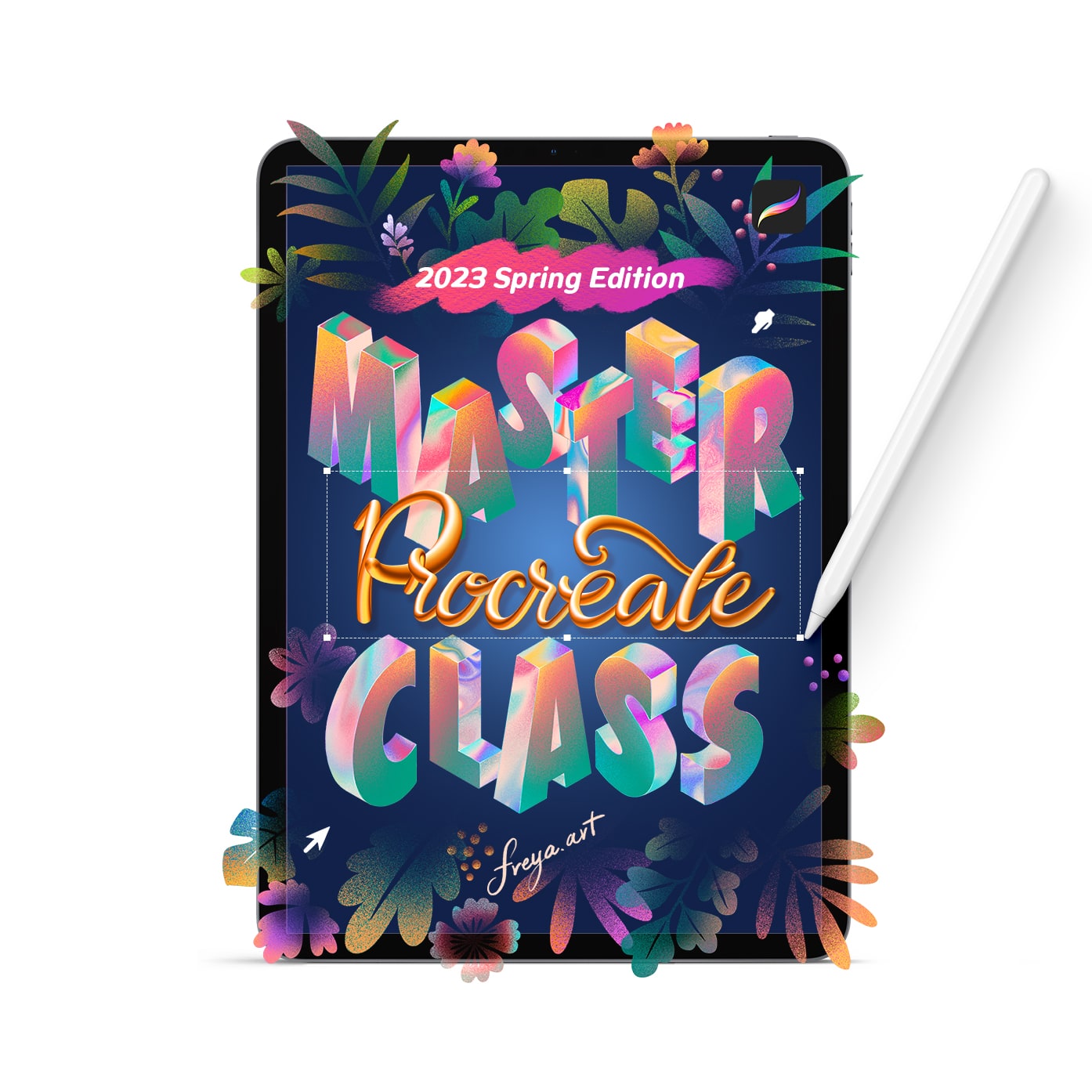 Procreate Masterclass 2023 (Lifetime Access) Spring special
