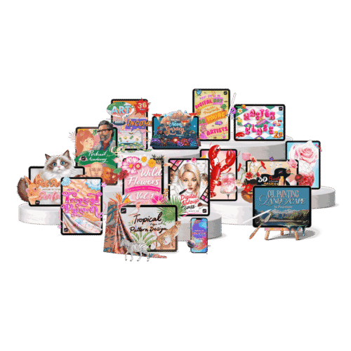 Hero Image of all course square Freya's Digital Art Academy - Master Every Style & Subject