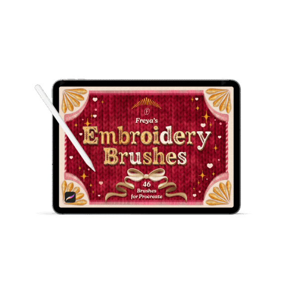 Freya's Embroidery Brushes for Procreate