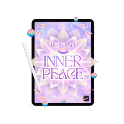 Digital Art for Inner Peace - Portrait - Com Digital Art for Inner Peace (3 payments)