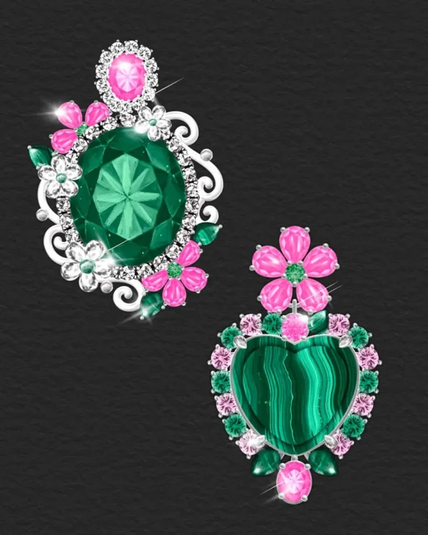 Jewelry Design in Procreate